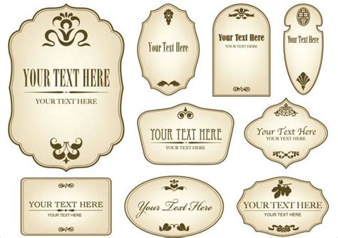 Label Templates For Bottles | printable label templates