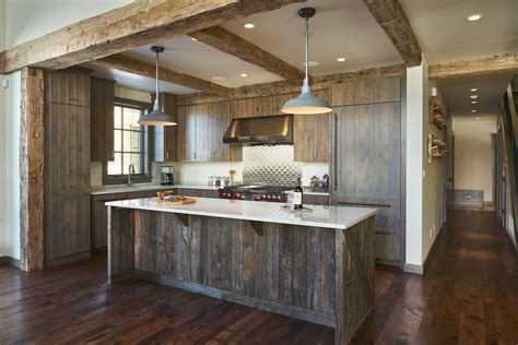 Contemporary Rustic Kitchen – TopsDecor.com