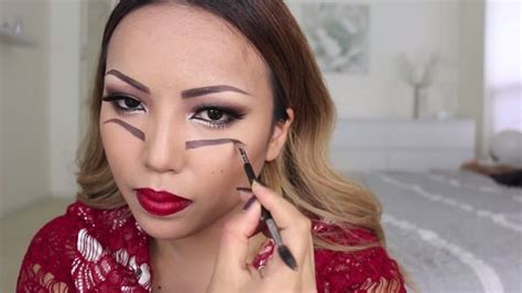 Find Out How To Do Freaky Double Vision Makeup For Halloween