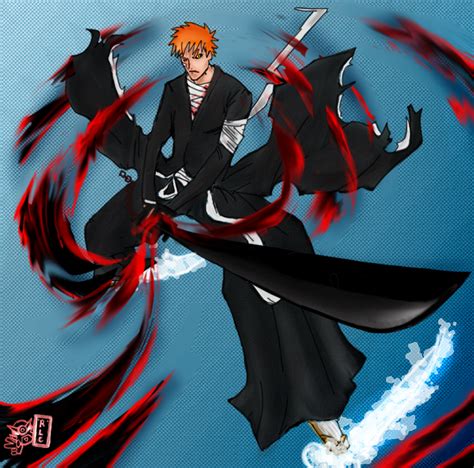 Ichigo - Tensa Zangetsu. by BonnyJohn on DeviantArt