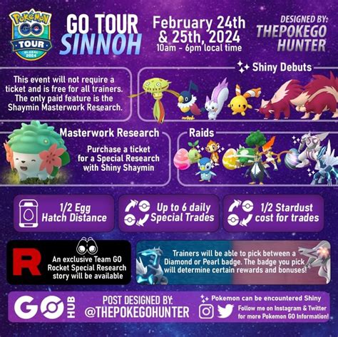 Pokémon GO Tour Sinnoh: Global | Pokémon GO Hub