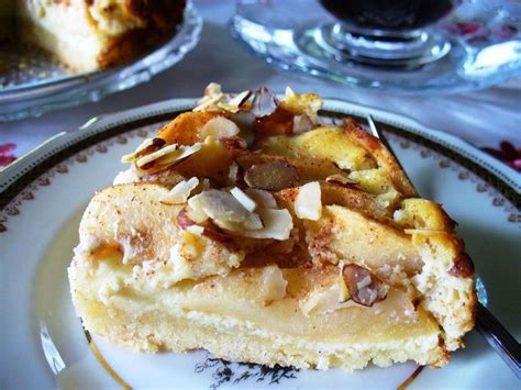 Bavarian Apple Torte Recipe by Lynne | Receta | Cocina alemana, Postres, Flans