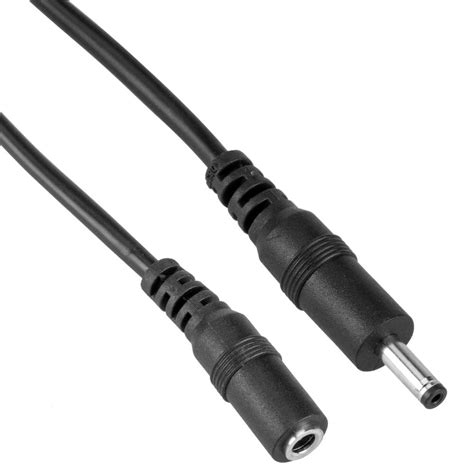 DC Power Cable-2m 3.5x1.35mm Jack connector (M/H) - Cablematic