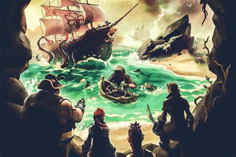 Sea Of Thieves (3/4) Game Poster – My Hot Posters