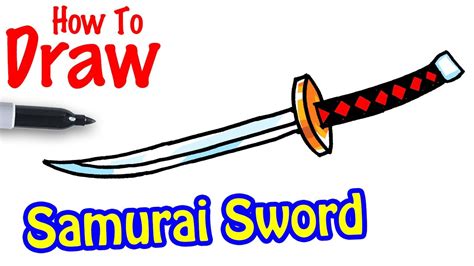 Samurai Sword Katana Drawing