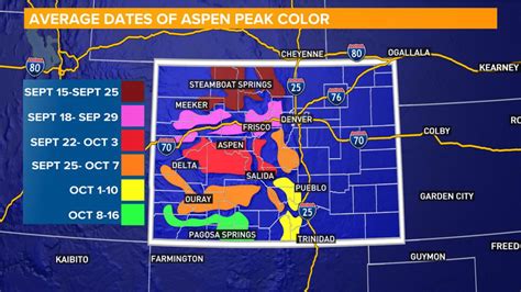 When and where to see fall colors in Colorado | KRDO