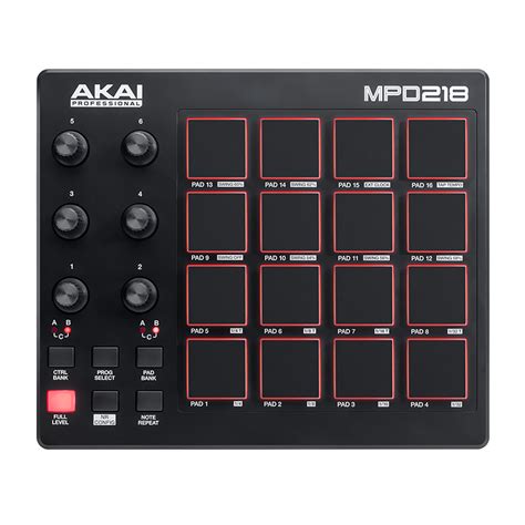 Akai Professional MPD218 Pad Controller at Gear4music