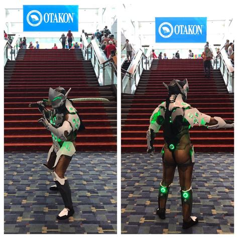 [Self] My Genji Cosplay that I took to Otakon 2017 this past weekend ...