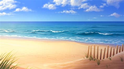 Long Island Beach by tamiart Episode Interactive Backgrounds, Episode Backgrounds, Anime ...