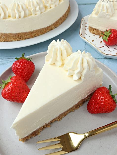 How to make a No Bake Cheesecake - The Baking Explorer