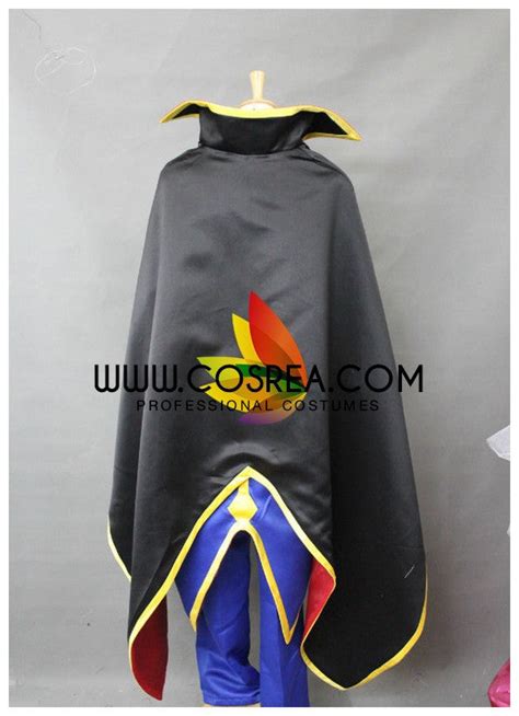 Code Geass Lelouch Zero Cosplay Costume - Cosrea Cosplay