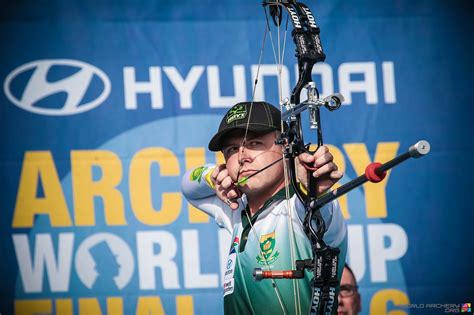 Cilliers 1st South African to climb World Cup podium | World Archery