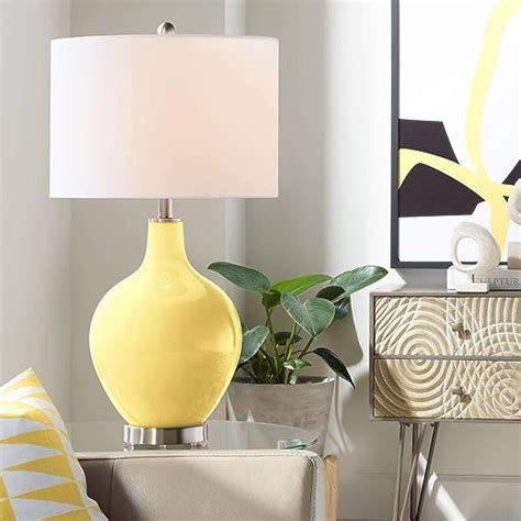 Yellow Bedroom Table Lamps | Table Decorations