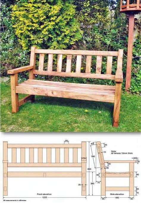 Easy Diy Outdoor Bench Ideas For Your Backyard – HOMYSTYLE