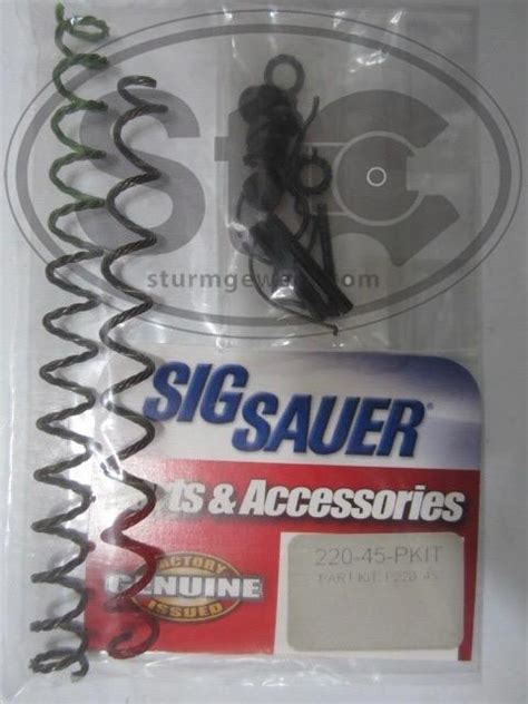 MARKED DOWN TO REDUCE INVENTORY: SIG SAUER P220 PARTS KIT 45ACP - Parts ...