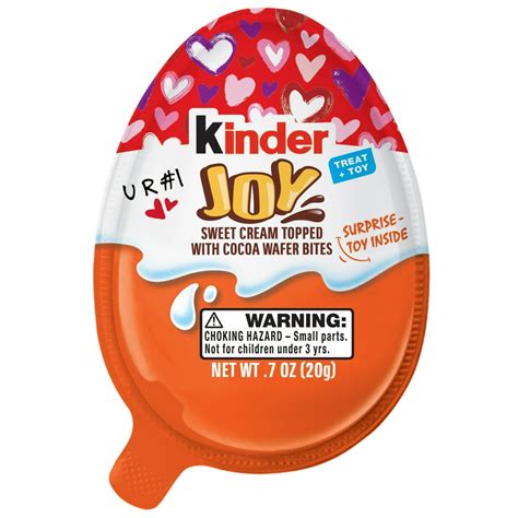 Kinder JOY Eggs, Individually Wrapped Chocolate Candy Egg With Toys ...