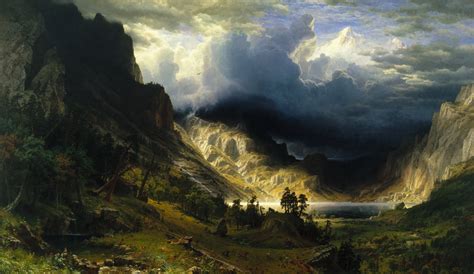 Albert Bierstadt, Nature, Landscape, Mountains, Fantasy Art, Painting ...