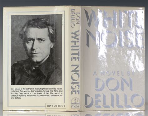 White Noise Don Delillo First Edition Signed Rare