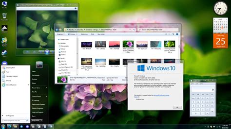 I customized Windows 10 to look like Windows 7, I really miss the aero ...