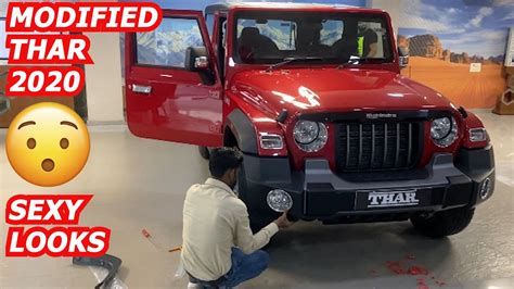 Mahindra Thar Customised With Official Accessories – Video