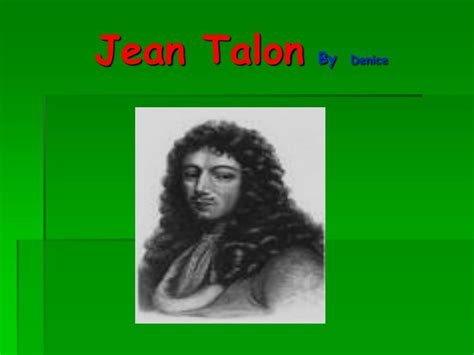 PPT - Jean Talon By Denice PowerPoint Presentation, free download - ID ...