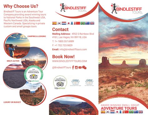 Bindlestiff Tours Brochure on Behance