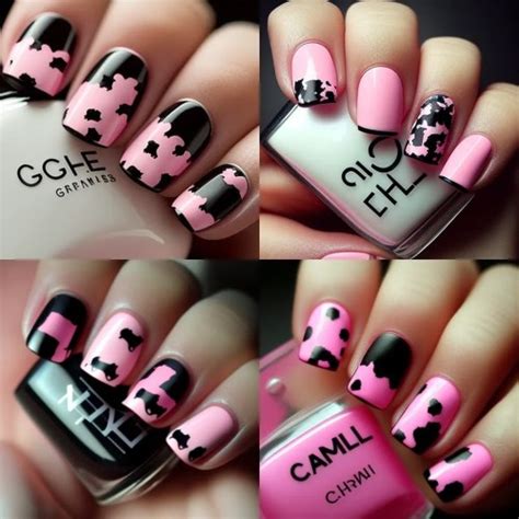 Pink Cow Print Nails: How to Create the Perfect Look