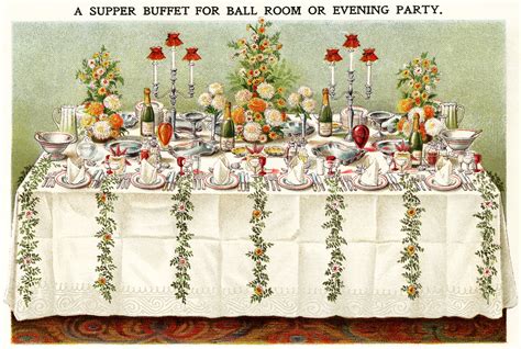 Free Buffet Table Cliparts, Download Free Buffet Table Cliparts png ...