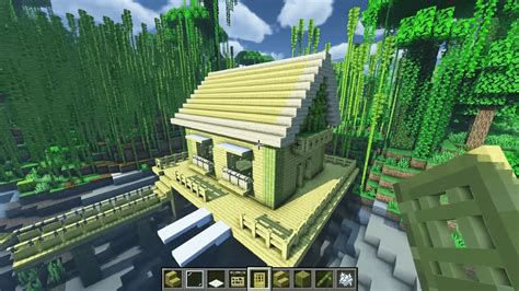 How to build a bamboo house in Minecraft 1.20 - Bamboo guide!!! - 9Minecraft.Net