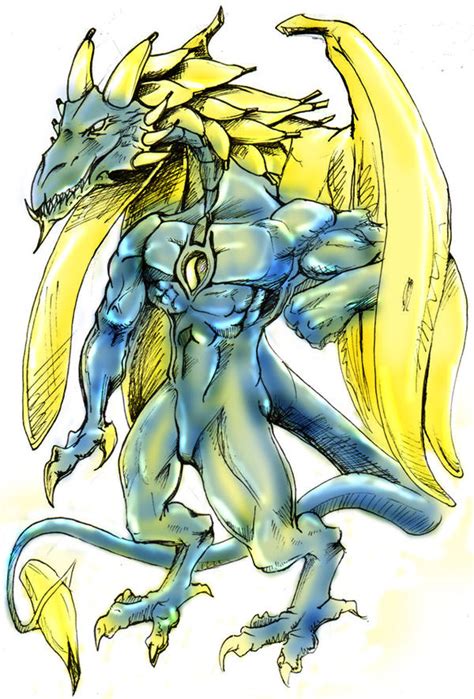 Banana Dragon by Gliblord on DeviantArt