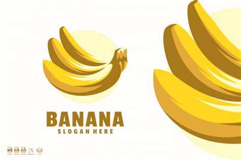 18+ FREE Banana Logo Design Templates Download - Graphic Cloud