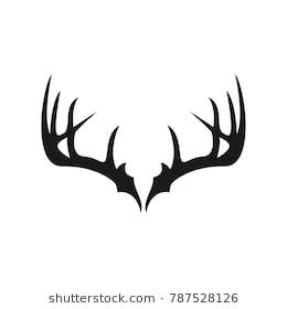 Elk Antler Vector at Vectorified.com | Collection of Elk Antler Vector ...