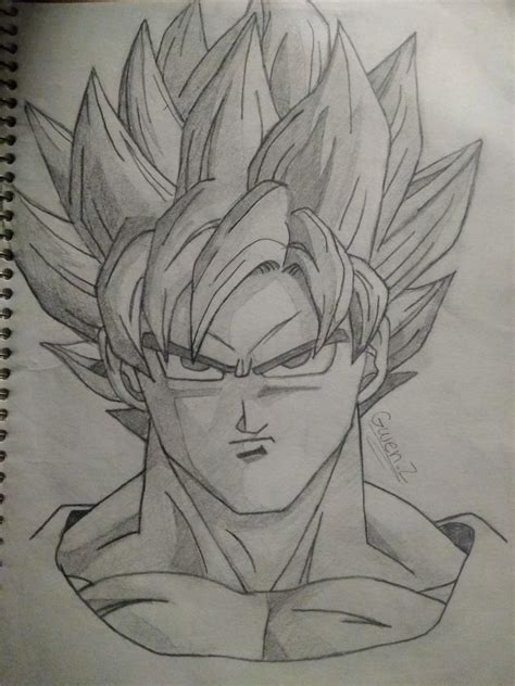 Goku Pencil drawing | DragonBallZ Amino