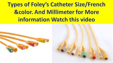 External Catheter Size Chart - How Foley Catheter Size Chart Is Foley Catheter Catheter