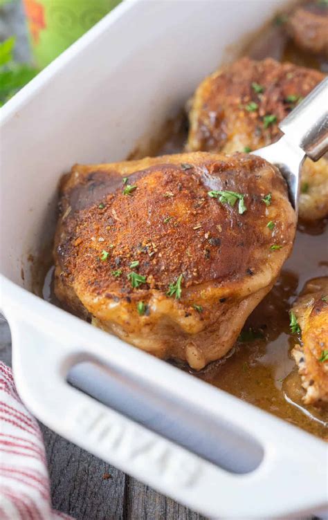 Southern Baked Chicken and Gravy | Butter Your Biscuit