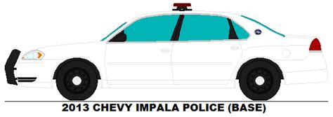 2013 Chevy Impala police base by MisterPSYCHOPATH3001 on DeviantArt