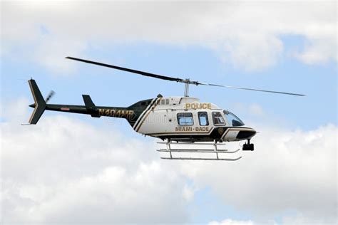 Dade County, Miami Police Helicopter Editorial Photography - Image of patrol, florida: 26695697