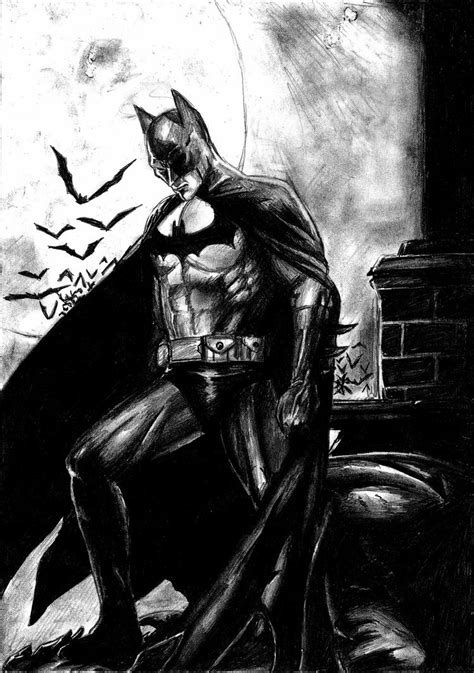 Batman Drawing by onchonch on DeviantArt