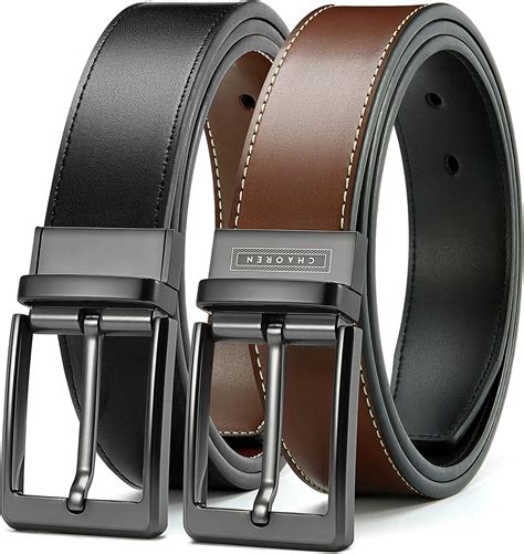 CHAOREN Leather Reversible Belts for Men - Double Philippines | Ubuy