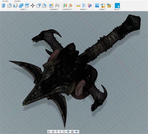 Sword Wall Mount by AfterEight | Download free STL model | Printables.com