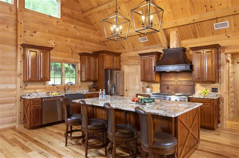 Log Cabin Kitchen Pictures | Dandk Organizer