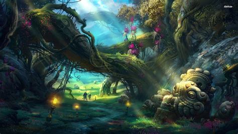 Adventures The Enchanted Forest Wallpaper | Mystical forest, Magic forest, Magical forest