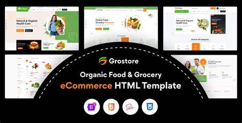 GroStore – Food & Grocery eCommerce HTML Template by ThemeTags | ThemeForest