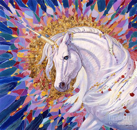 Unicorn II Painting by Silvia Duran - Fine Art America