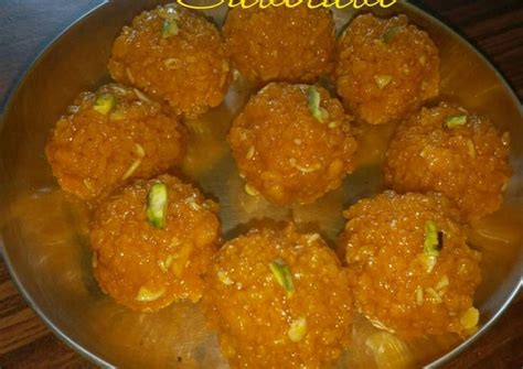 Mothi Choor Laddu Recipe by Savitha Ravi - Cookpad