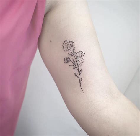 Hawthorn Flower Tattoo - Euaquielela