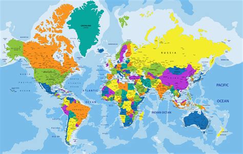 Political Map Of The World Hd - Carolina Map