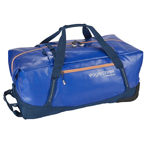 Eagle Creek Migrate Wheeled Duffle 110L- Mesa Blue - Just Bags Luggage Center