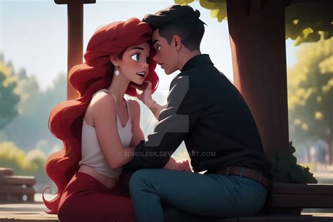 Ariel and Eric by 3dMoleck on DeviantArt