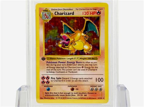 Pokemon Shiny Charizard Card